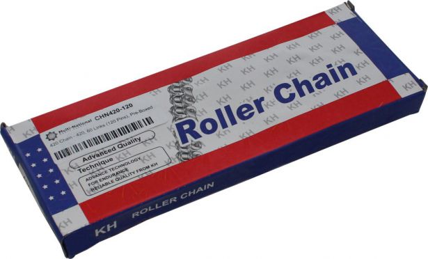 420 Chain - 120 Links, Pre-Boxed - CHN420-120 - PBC1143F1