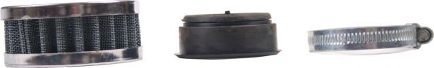 Air Filter - 45mm, Conical, 47cc to 49cc, Mini Bike - 60P1450CR - PBC53F1