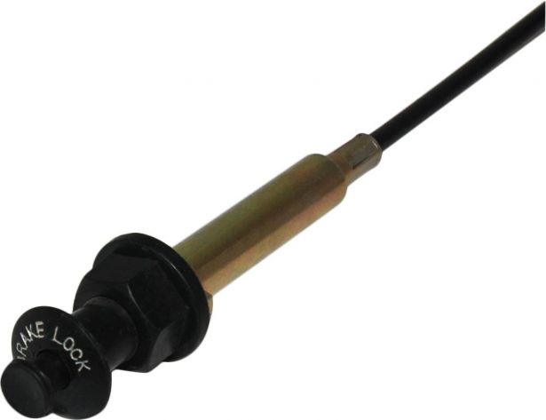 Brake Lock Cable - 400cc, Choke Cable, Knob, 125.5cm - CBL9100 - PBC949F1