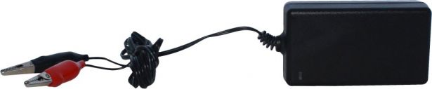Charger - 12V, 0.5A, Alligator Clips, Trickle Charger - CHG1205AS - PBC1887F1