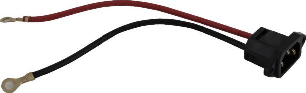 Charger Plug/Port - Electric Scooter, 3 Prong, 2 Wire - 10A9052 - PBC2425F1
