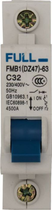 Circuit Breaker - 32A, FULL - 60A9432 - PBC2429F1