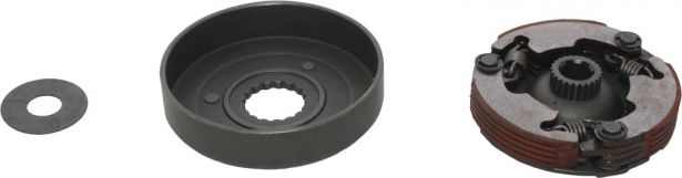 Clutch - 70cc to 110cc, ATV, Forward, Neutral, Reverse, 17 Teeth - 30A3097 - PBC1277F1