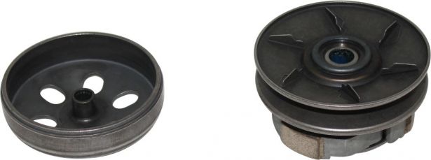 Clutch - Driven Pulley with Clutch Bell, Honda, 125cc, 19 Spline - 30A3710 - PBC1244F1