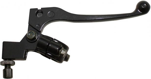 Clutch Lever - Aluminum, Black - LVR3212BK - PBC2703F1