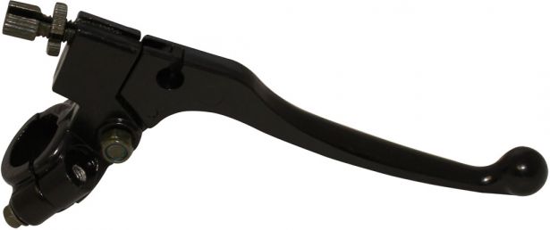 Clutch Lever - Aluminum, Black - LVR3212BK - PBC2703F1