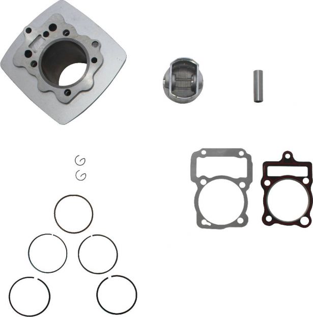 Cylinder Block Assembly - 250cc, Air Cooled - 20A8470 - PBC1795F1