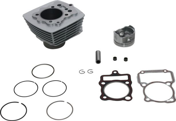 Cylinder Block Assembly - Big Bore, 200cc to 250cc, 65.5mm, 14pc - 20A8910 - PBC1741F1