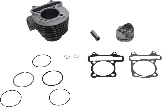 Cylinder Block Assembly - GY6, 125cc to 150cc, 58.5mm, 12pc - 20A8960 - PBC1768F1