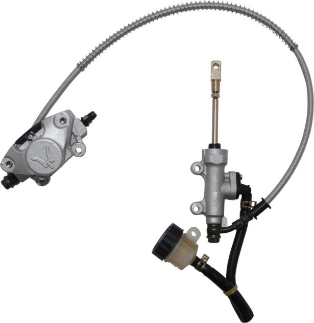 Foot/Rear Brake Lever and Caliper Assembly - 90A4240 - PBC751F1