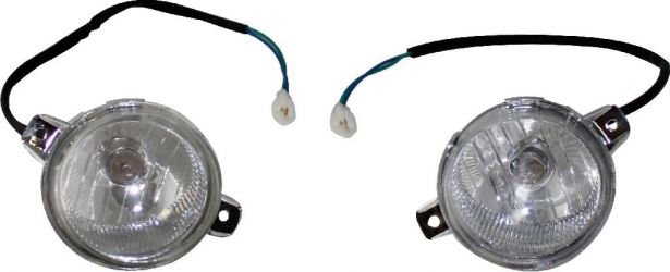 Front Light - 125cc to 250cc, ATV, Racing Style, Kawasaki (2pcs) - 70A7032 - PBC3119F1