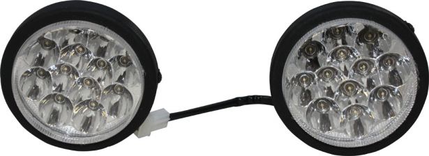 Front Light - ATV, Snow Blower, Set (2pcs) - 70A7038 - PBC3107F1