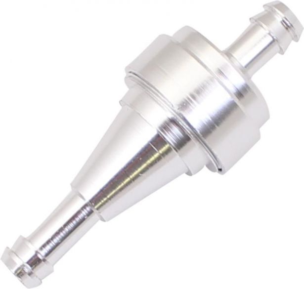 Fuel Filter - Aluminum, CNC, Silver - 20A5220SV - PBC2465F1