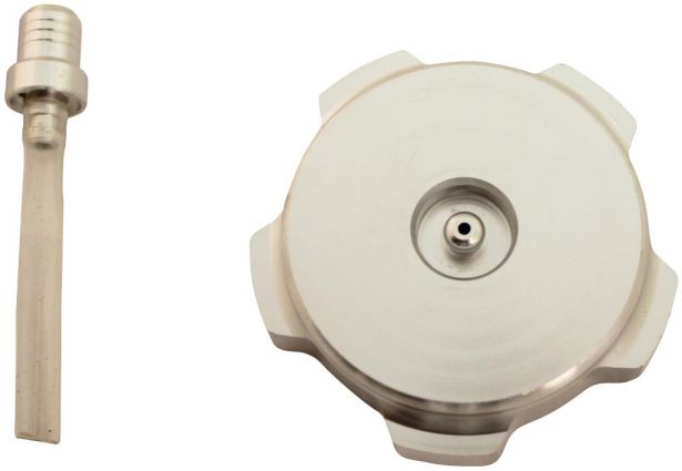 Fuel Tank Cap - Chrome Aluminum - 20A4121CR - PBC2561F1