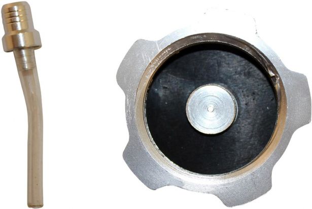 Fuel Tank Cap - Chrome Aluminum - 20A4121CR - PBC2561F1