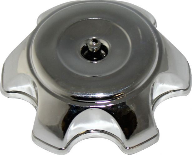 Fuel Tank Cap - Plastic, Chrome - 20A4120CR - PBC2504F1