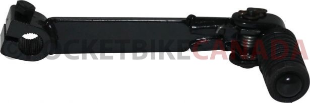 Gear Shift Lever - 50cc to 250cc, Collapsible, Black - 70A8545BK - PBC3025F1