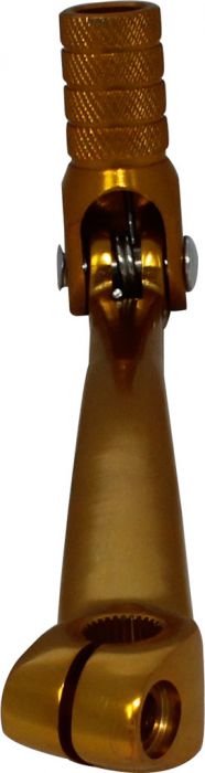 Gear Shift Lever - CNC, Aluminum, Performance, Collapsible, Gold - 70A8525GD - PBC3006F1