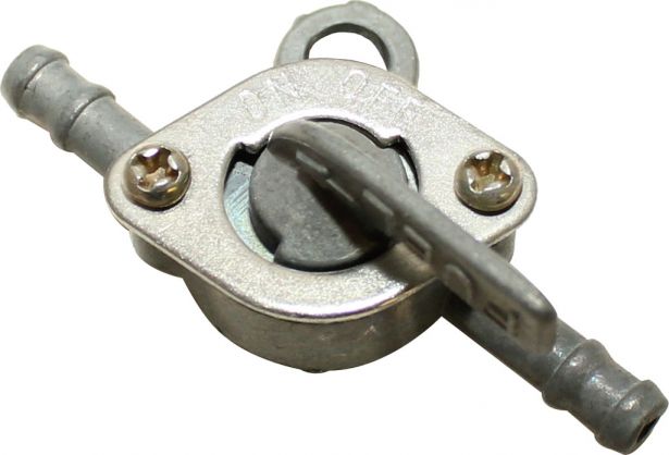 Petcock - Fuel Valve, Gas Valve, In-line with Attachment Hook - 40A4005 - PBC2537F1