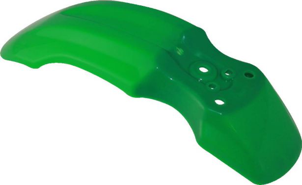 Plastic Fender - Front, 50cc to 150cc, Dirt Bike, Green (1 pc) - 70D7111GN - PBC505F1