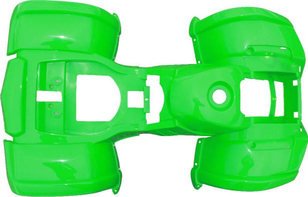 Plastic Set - 50cc to 125cc ATV, Green, Utility Style - 70A7120GN - PBC495F1