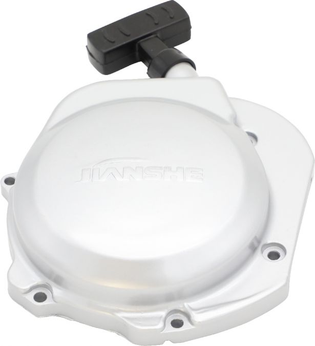 Pull Start - Jianshe, 250cc, Chrome/Silver JS250 Mountain Lion ATV - PBC14949FF1