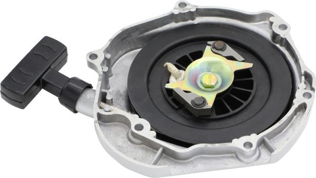 Pull Start - Jianshe, 250cc, Chrome/Silver JS250 Mountain Lion ATV - PBC14949FF1