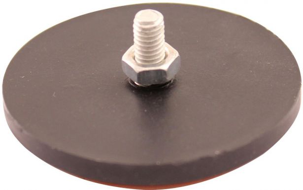Reflector - Orange with Black Base (2pcs) - 40A7500 - PBC480F1