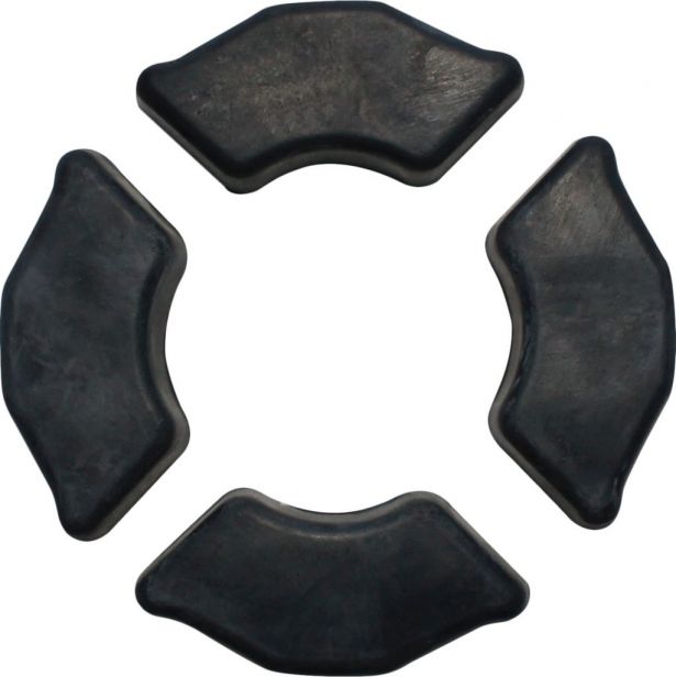 Rubber Shoes - Dampening Sprocket Shoes (4pcs) - 20A1146 - PBC3252F1
