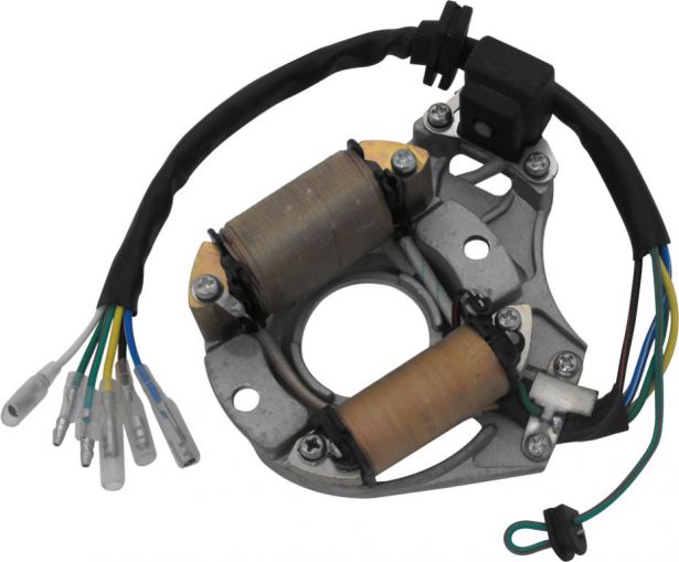 Stator - Magneto Coil, 50cc to 125cc, 6 Wire - 30A9030 - PBC2278F1