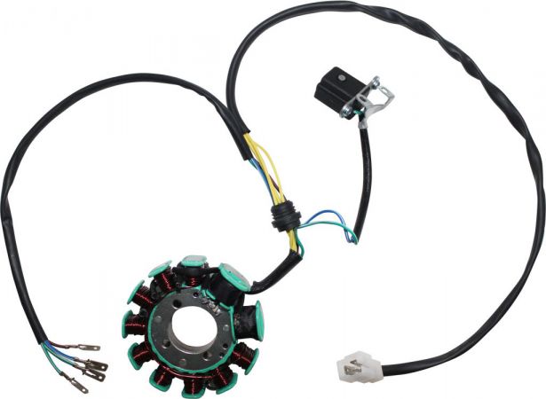 Stator - Magneto Coil, CG11, 7 Wire - 30A9351 - PBC2353F1