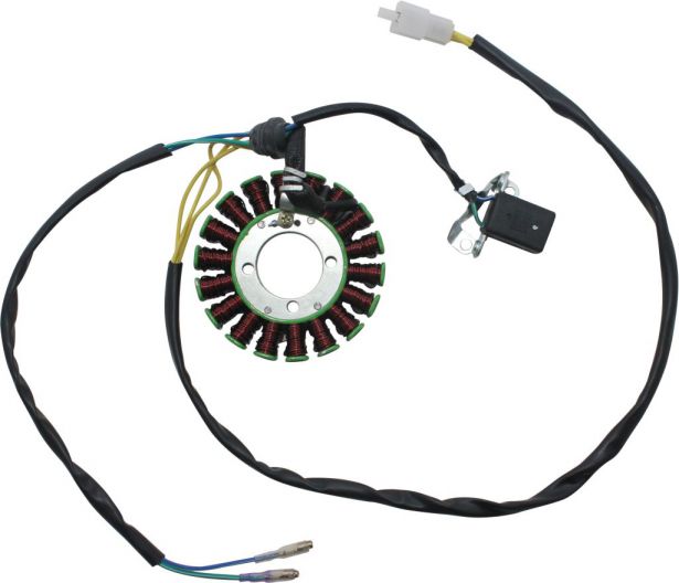 Stator - Magneto Coil, CG18, 5 Wire - 30A9386 - PBC2068F1