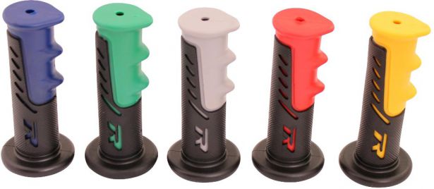 Throttle Grips - R Series, Gray - 70D1825GY - PBC2751F1