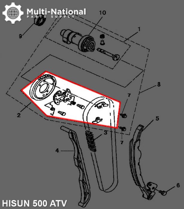 Timing_Sprocket_ _ATV_Hisun_500cc_1