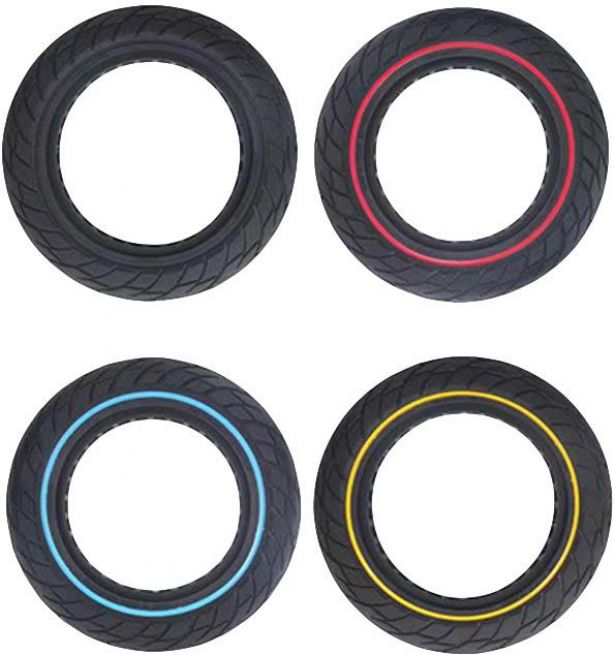 Tire - 10x2.125, Line Honeycomb, Solid - PBC40K1F1