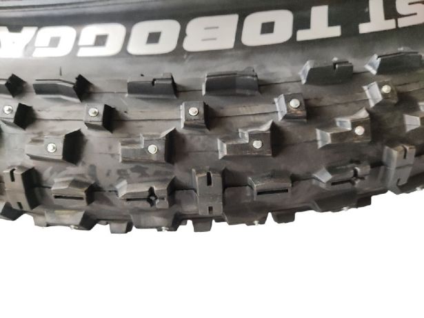 Tire - Studed CST, 26x4.0 E-bike/Fat Bike/Fat Tire/Bicycle, SHOK Motors Atomik, Excursion - 40C2640CSTSD - PBC3909EF1