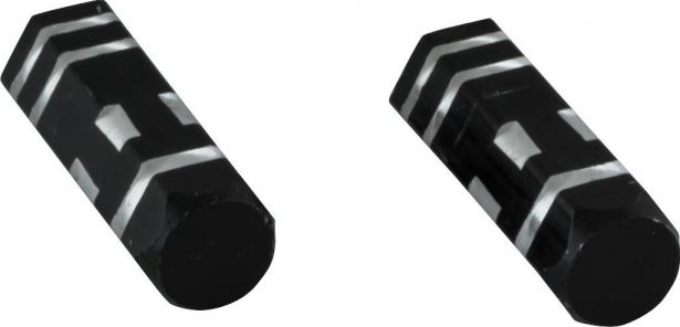 Valve Stem Caps - Black - 40A9050BK - PBC3429F1