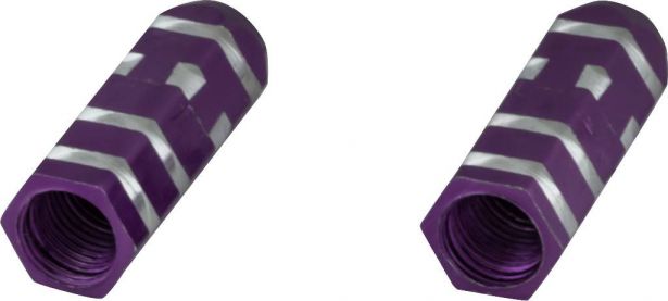 Valve Stem Caps - Purple - 40A9050PU - PBC3451F1