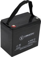 Battery - EV12550 / 6-DCM-55 / 6-DZM-55 / 6-FM-55, Group 22NF, AGM, 12V 58Ah, Yimatzu, Threaded Terminals - BATEV12055 - PBC69EF1