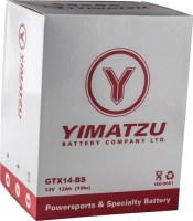 Battery - GTX14-BS Yimatzu, AGM, Maintenance Free - BATMF1214BS - PBC176EF1