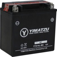 Battery - GTX14L-BS Yimatzu, AGM, Maintenance Free - BATMF1214L - PBC117EF1