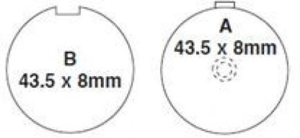 Brake Pads - FA56, 50cc to 250cc - 90A1008 - PBC723F1