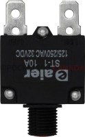 Circuit Breaker - Push Button, 10A, ST-1, 125/250VAC, 32VDC - 60A9510 - PBC2118F1