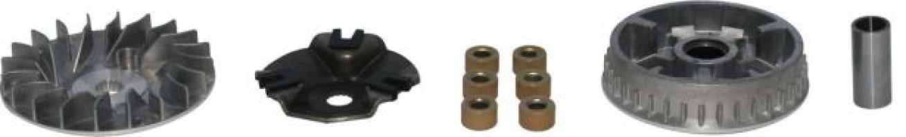 Clutch - Variator, Yamaha, 125cc, 15 Spline - 30A3608 - PBC1271F1