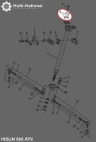 Handle_Bar_Clamp_ _ATV_Hisun_400 800cc_2