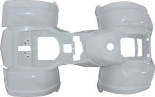 Plastic Set - 50cc to 125cc ATV, White, Utility Style - 70A7120WT - PBC508F1
