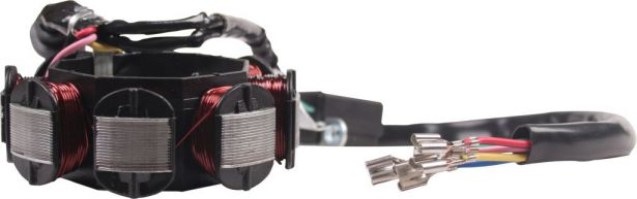 Stator - Magneto Coil, 125cc to 250cc, CG8, 5 wire - 30A9200 - PBC2376F1