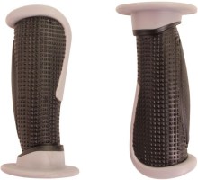 Throttle Grips - Tapered, Gray - 70D1845GY - PBC2705F1