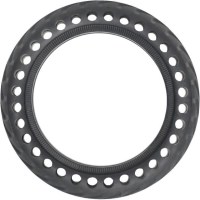 Tire - 8.5x2, Circular Honeycomb, Solid, Black - PBC40K082F1