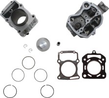 Top End Assembly - 250cc, Liquid Cooled, Complete Top End Assembly - 20A8075 - PBC1606F1
